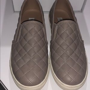 Steve Madden Gray Slide On Sneakers